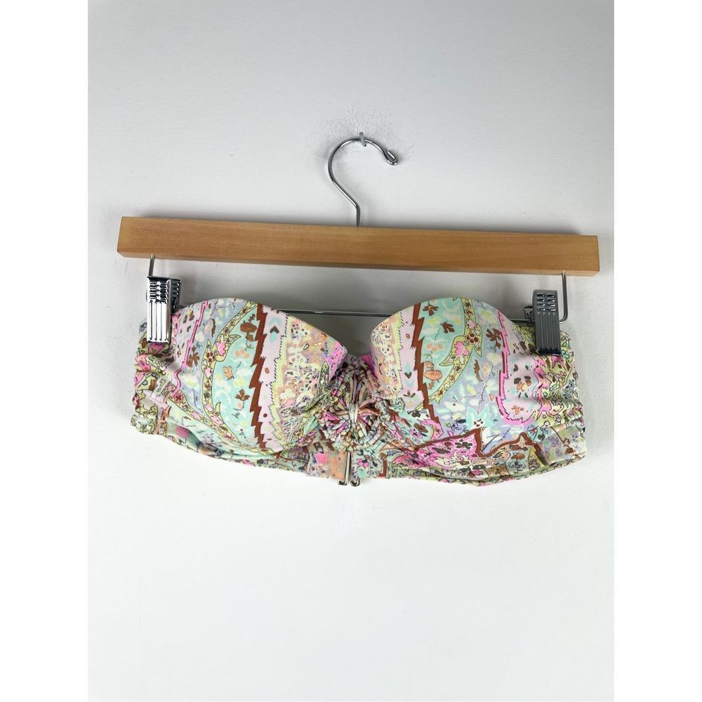 Victorias Secret Boho The Flirt Bandeau Swim Top Size 36C